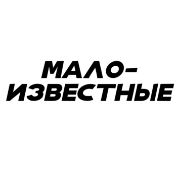 МАЛОИЗВЕСТНЫЕ